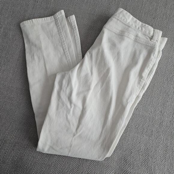 Lauren Ralph Lauren Green Label Jeans White Classic Straight Women’s Size 6 - Picture 4 of 16